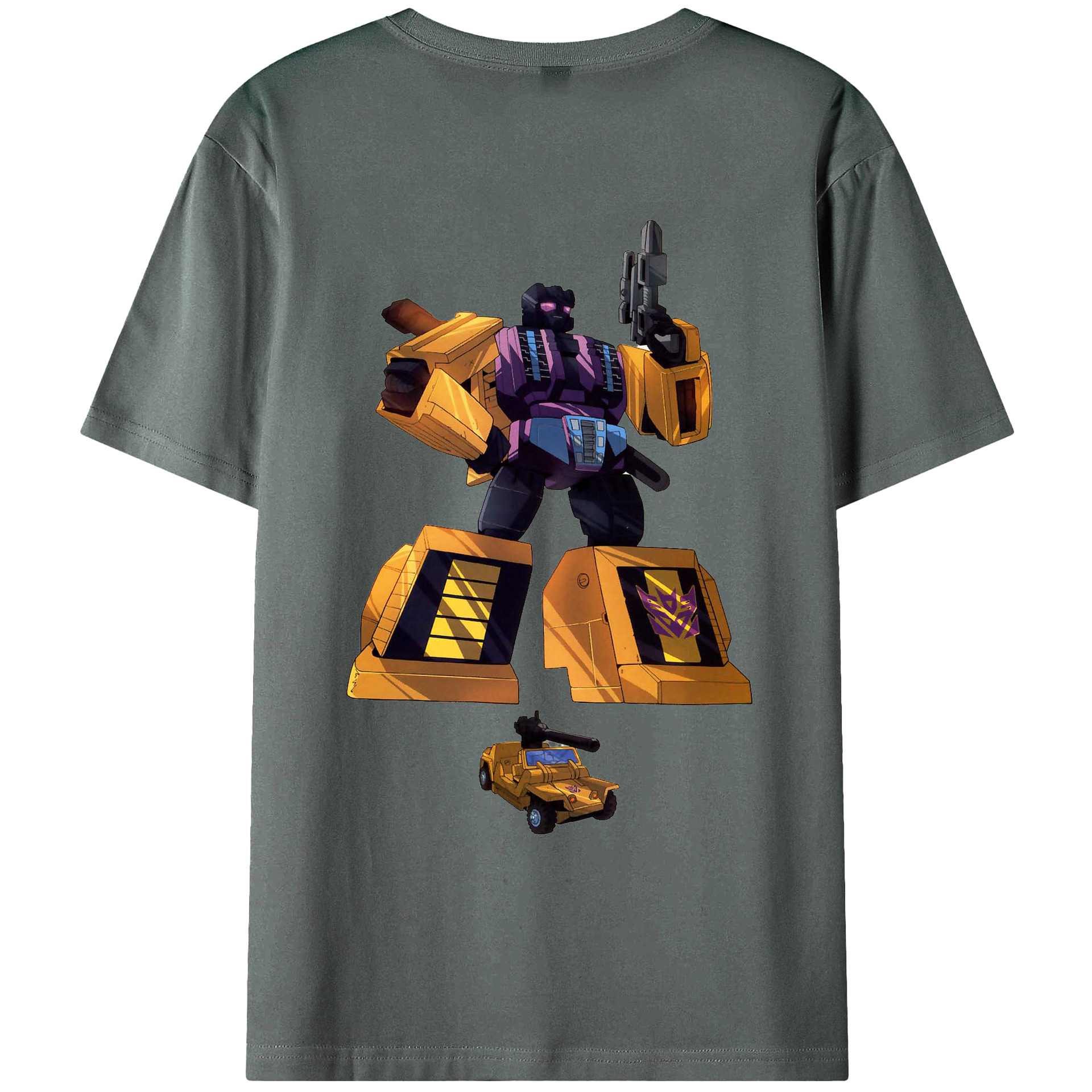 （画像用）  綿100％ メンズ半袖Tシャツ（バックプリント） 通気性